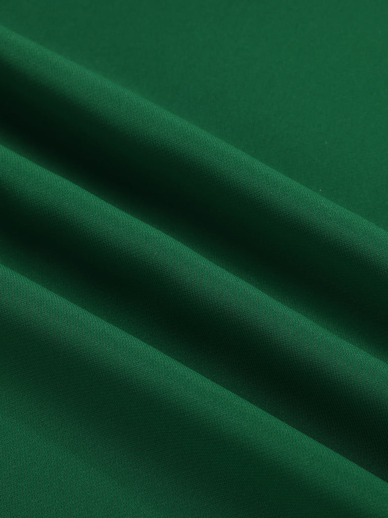 [Prevendita] Tuta lunga con farfalla e plaid verde anni '30