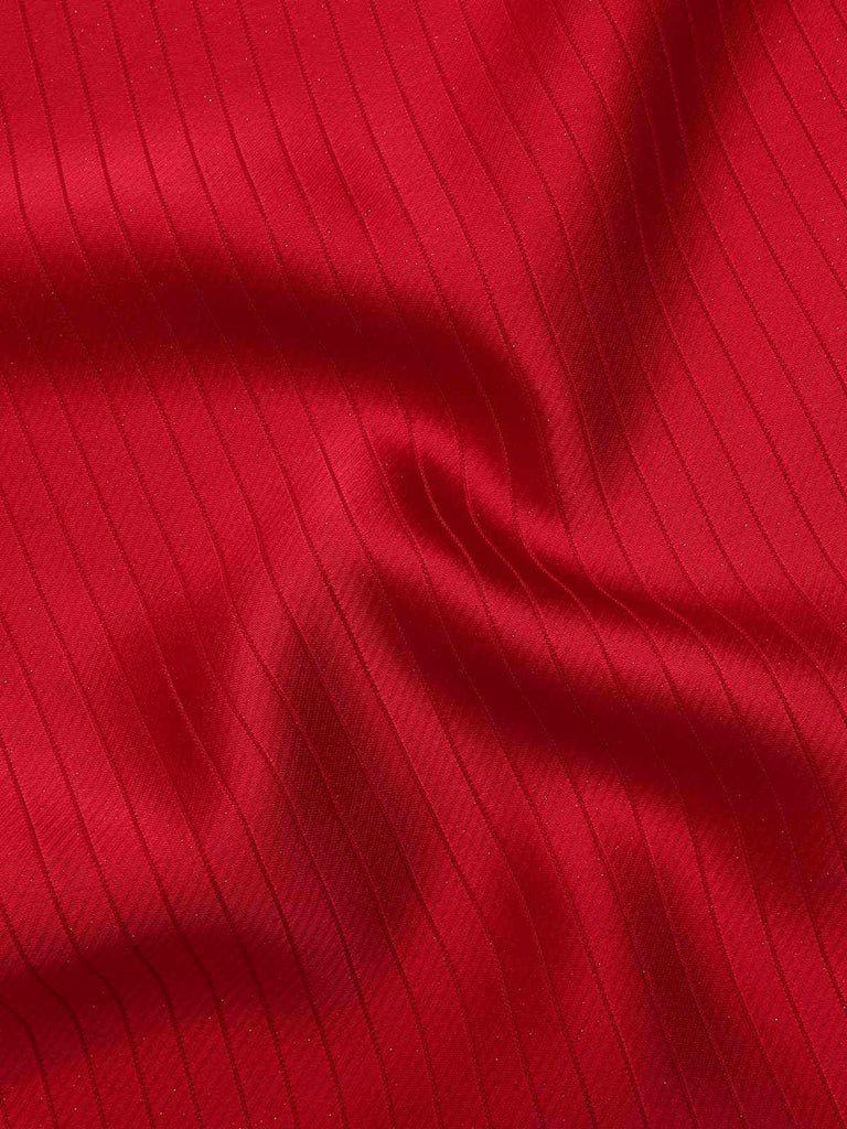 [Prevendita] Abito a spalle scoperte con albero Natale rosso anni '50