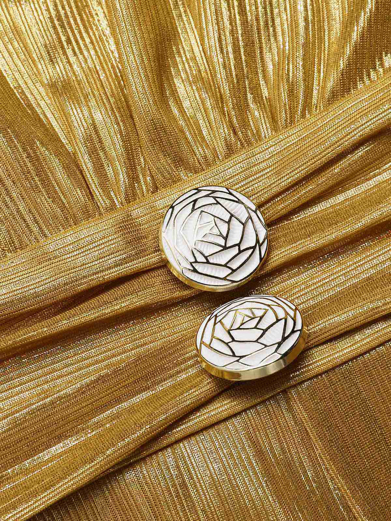 [Prevendita] Tuta lunga con scollo a V a omino di pan di zenzero anni '70