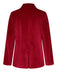 Cappotto in velluto con tasche e revers anni '30