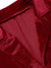 Cappotto in velluto con tasche e revers anni '30