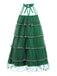 Abito con pompon e albero di Natale verde anni '60