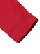 Top rosso a maniche corte con revers anni '40