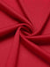Top rosso a maniche corte con revers anni '40