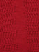 Maglione corto con fiocco natalizio rosso anni '80