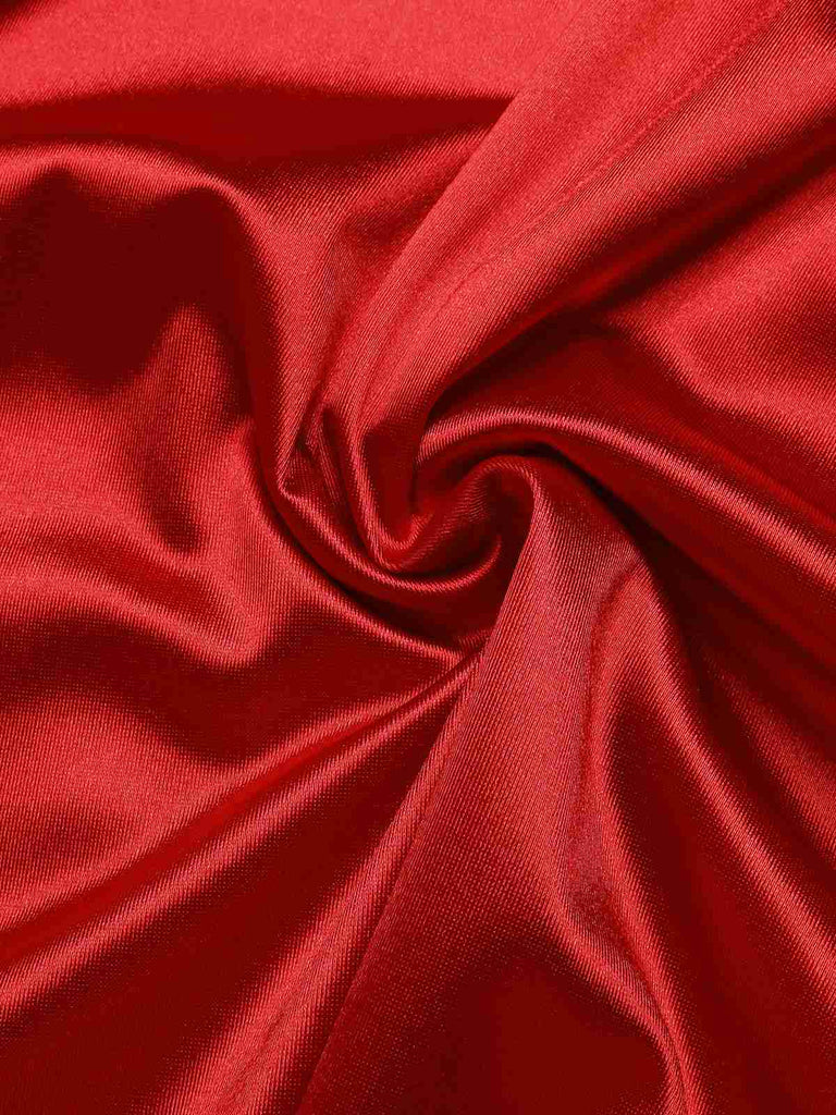 Abito in raso con scollo a V profondo rosa anni '30