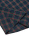 Abito plaid senza maniche patchwork verde anni '40