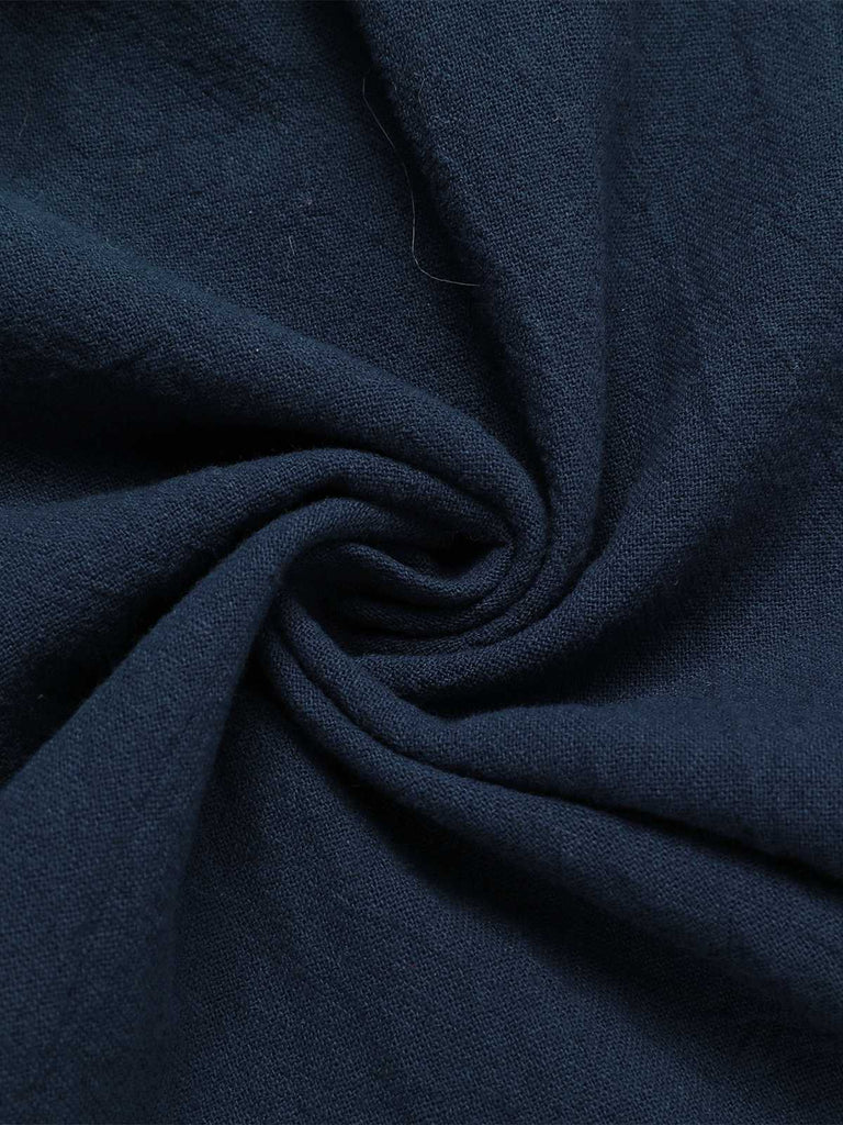 2PCS Completo blazer senza maniche blu scuro anni '60