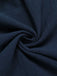 2PCS Completo blazer senza maniche blu scuro anni '60