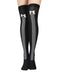 Calzini Nero Gotico Teschio Thigh High 4