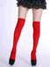 Accessori Arancione Tinta Unita Sopra Il Ginocchio di Halloween Costume Calze 3