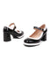Scarpe con tacco alto Mary Jane Patchwork