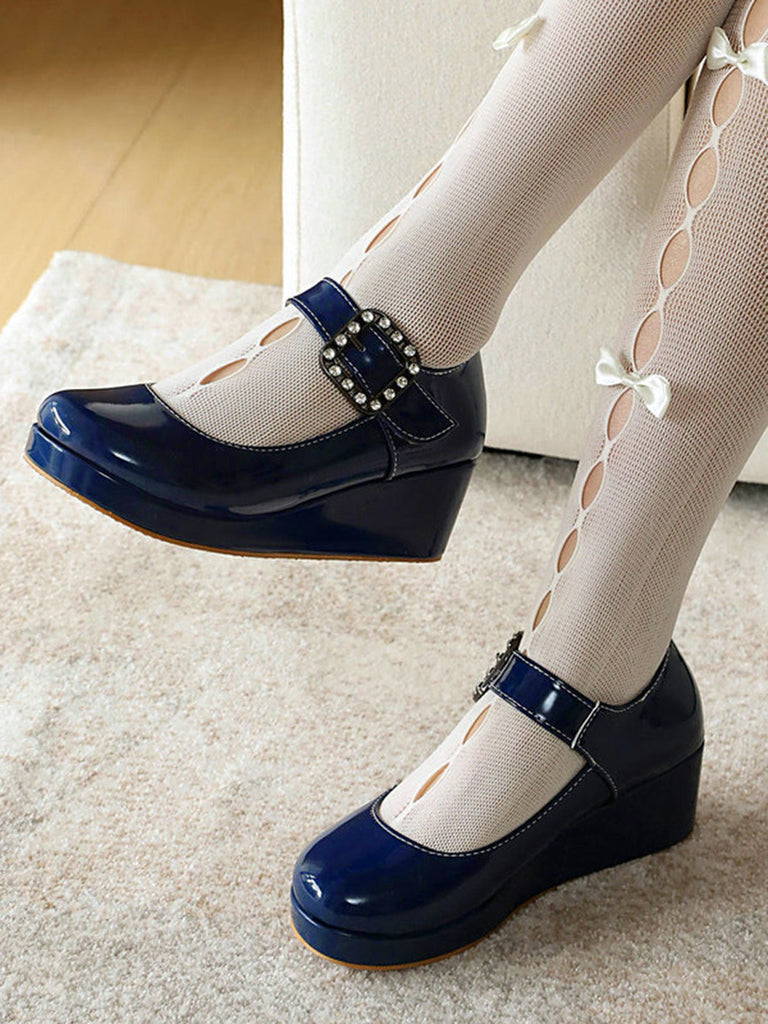 Scarpe Mary Jane Lolita con Cinturino e Fibbia Vintage 6