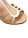 Peep Toe Hollow Out Color Block Strappy Heels 10