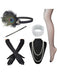 Abito con paillettes frange ricamate e 6 accessori anni '20