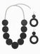 Black Polka Dot Jewelry Set