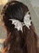 Pinza per capelli vintage gotica con ali di pipistrello metallizzate 5