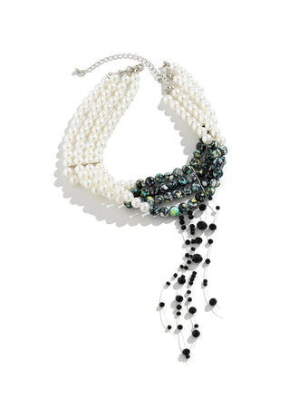 Collana gotico a forma di goccia di sangue Halloween