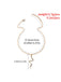 Collana vintage in oro con serpente