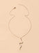 Collana vintage in oro con serpente