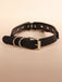 Collana girocollo in similpelle gotica per Halloween