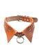 Collana girocollo in similpelle gotica per Halloween