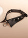 Collana girocollo in similpelle gotica per Halloween