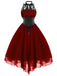 Abito in pizzo gotico steampunk di Halloween anni '80