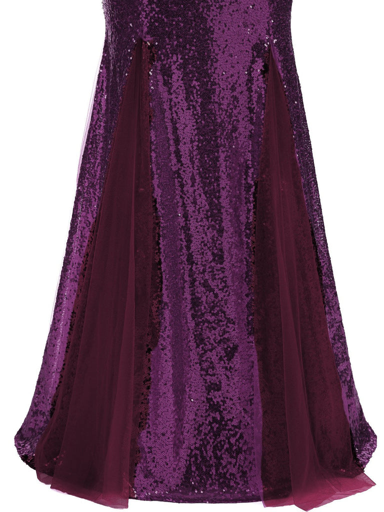 Abito con paillettes senza spalline vintage anni '30