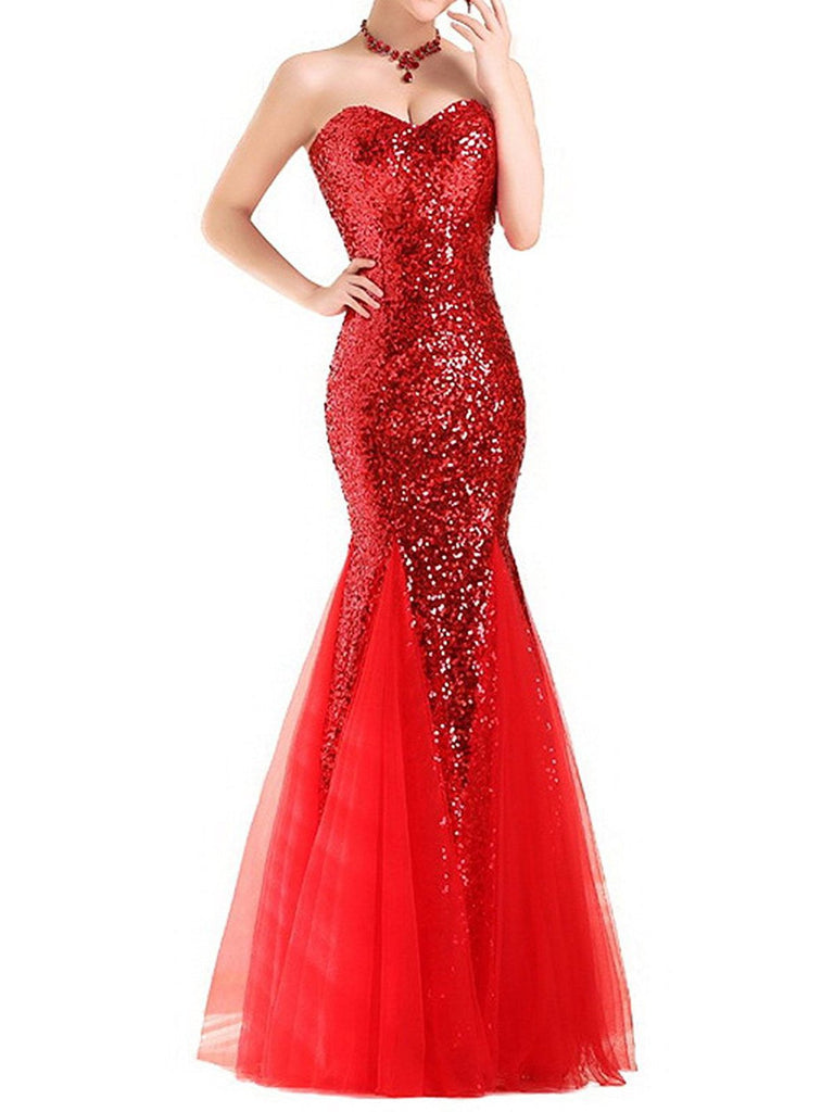 Abito con paillettes senza spalline vintage anni '30