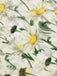 Copricostume floreale con bottoni bianco