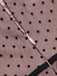2PCS Abito a pois in pizzo fiocco spalline anni '50