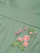 Abito vintage patchwork a farfalla nero anni '50