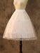 Sottogonna in pizzo patchwork bianco anni '50