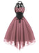 Abito in pizzo gotico steampunk di Halloween anni '80