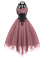 Abito in pizzo gotico steampunk di Halloween anni '80