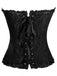 Corsetto overbust in pizzo gotico steampunk