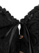 Corsetto overbust in pizzo gotico steampunk
