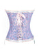 Corsetto overbust in pizzo gotico steampunk