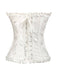 Corsetto overbust in pizzo gotico steampunk
