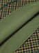 Abito in maglia plaid verde scuro anni '50