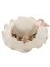 Cappello da sole in rafia floreale 3Dcon frange