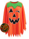 Set Mantella e Fascia Arancione Anni '40 di Halloween con Zucca Fosforescente