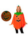 Set Mantella e Fascia Arancione Anni '40 di Halloween con Zucca Fosforescente 2