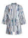 [Prevendita] Cardigan Kimono Multicolore Anni '70 con Stampa Geometrica Effetto Vetrata e Apertura Frontale