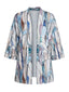 [Prevendita] Cardigan Kimono Multicolore Anni '70 Stampa Geometrica Stile Vetrata