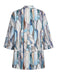 [Prevendita] Cardigan Kimono Multicolore Anni '70 con Stampa Geometrica Effetto Vetrata e Apertura Frontale 3