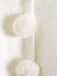 Bianco con Bordi in Pelliccia Sintetica con Pompon Mantella Anni '30