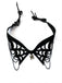Collana gotica con ragnatela nero di Halloween