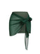 Copricostume in chiffon tinta unita vintage protezione solare